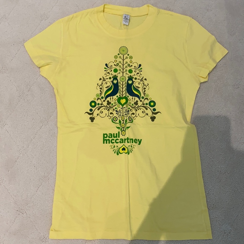 Paul McCartney concert t-shirt
